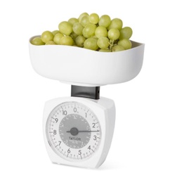 Taylor White Analog Kitchen Scale 11 lb