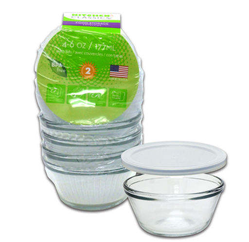 CUSTARD CUPS 8PC 6OZ.