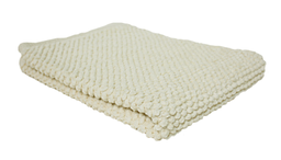 BATH RUG NATURAL 22X30&quot;                 