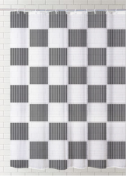 CURTAIN CHECKS 70X72&quot;.