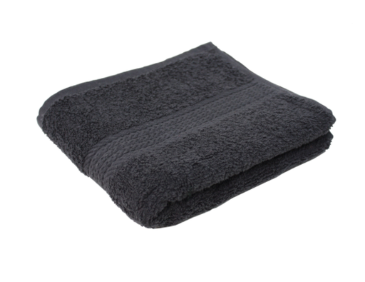 HAND TOWEL DK GRY 16X27"