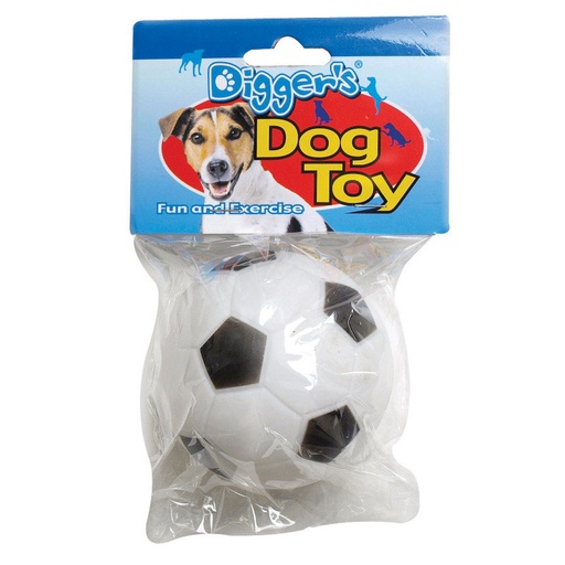 DOG TOY VINYL SOCCR BALL                