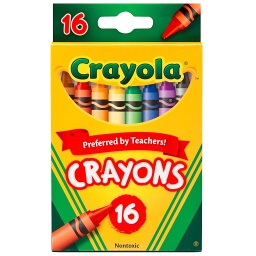 CRAYON CRAYOLA 16 COUNT                 