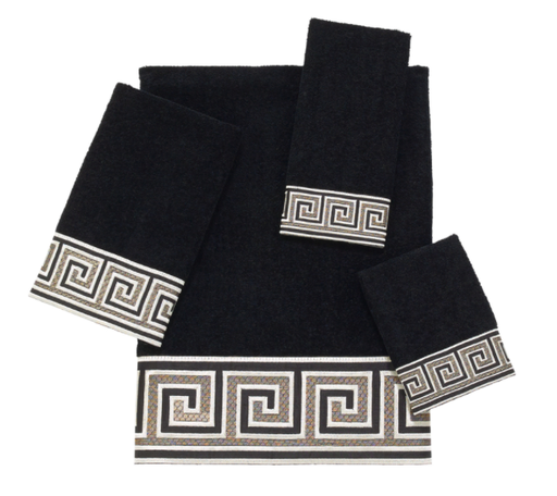 TOWEL SET ETERNTY BLK4PK