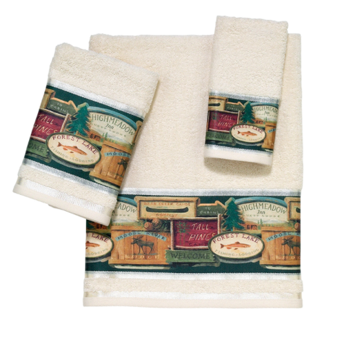 RATHER FISH TWL SET 3PC