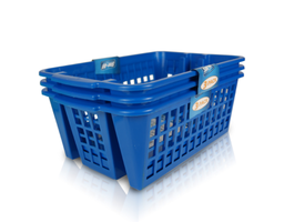 BASKET MED STACK BLU3PK