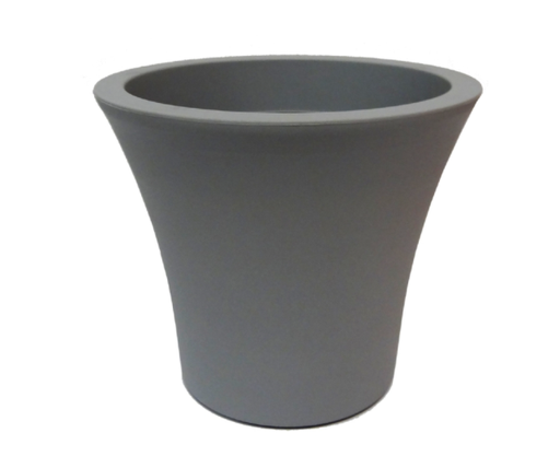 PLANTER GRAY 5.3"H 6"DIA