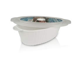 FOOD STRG/LID 7.5C WHT