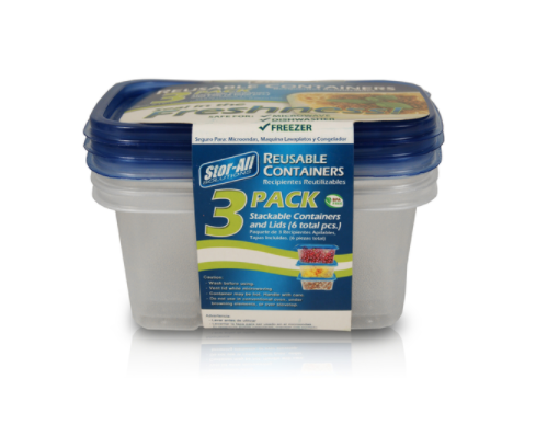 FOOD STR SQR 3CP 3PK