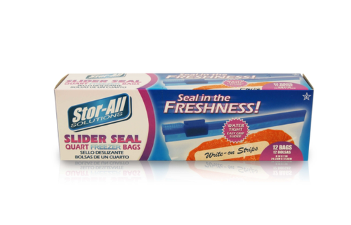 BAG STRG FRZR 1QT 12PK