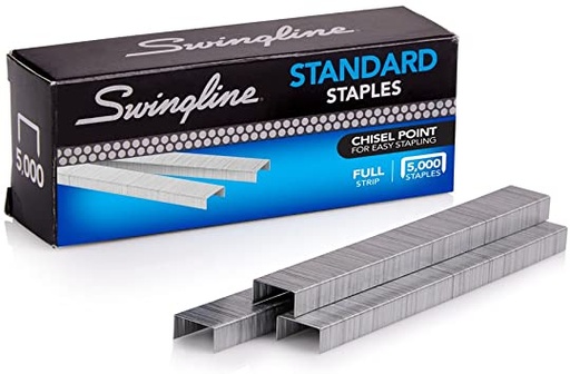 Standard Staples 5000 box 1/4 inch length