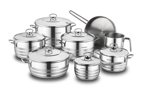 A1091 Astra Grande 14 Pcs. Cookware Set