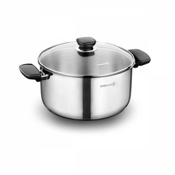A1687-1 Kappa Casserole 24x12 cm / 5.5 l. - Black