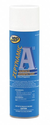 Zep Zepyamic Surface Disinfectant Citrus 1Lb 16OZ Spray Can