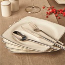 A8424 Bone Sel. 60 pcs Dinner Set (Square)