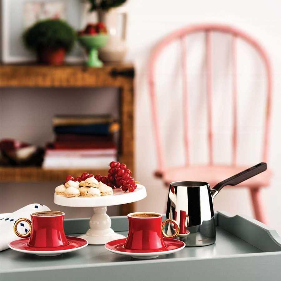 A8660 Freedom 12 pcs. Coffee Cups Set - Red