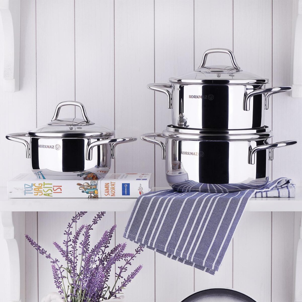 A1658 Perla Low Casserole 24x6.5 cm / 3.0 l.