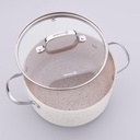 A1854 Granita Alu. Low Casserole 24x6.5cm