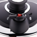 FLORA Pressure Cooker 6.0 Lt - BLACK