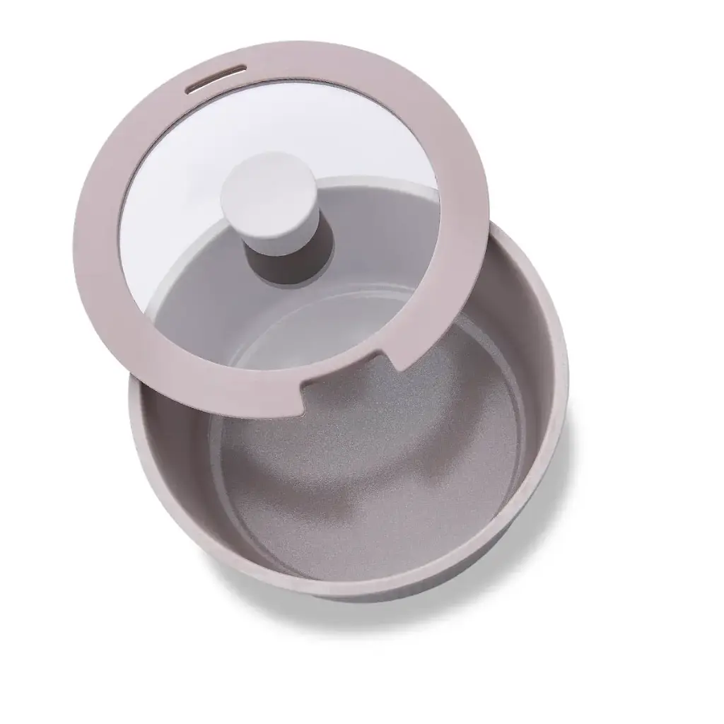 PRATIKA CERAMIC Cookware & Frypan Set (10 pcs)                                         18x9 cm / 2,0 Lt                                                              20x9,5 cm / 3,0 Lt                                                           24x7,5 cm / 3,5 Lt                                                                    24x5,5 cm / 1,8 Lt , A2799