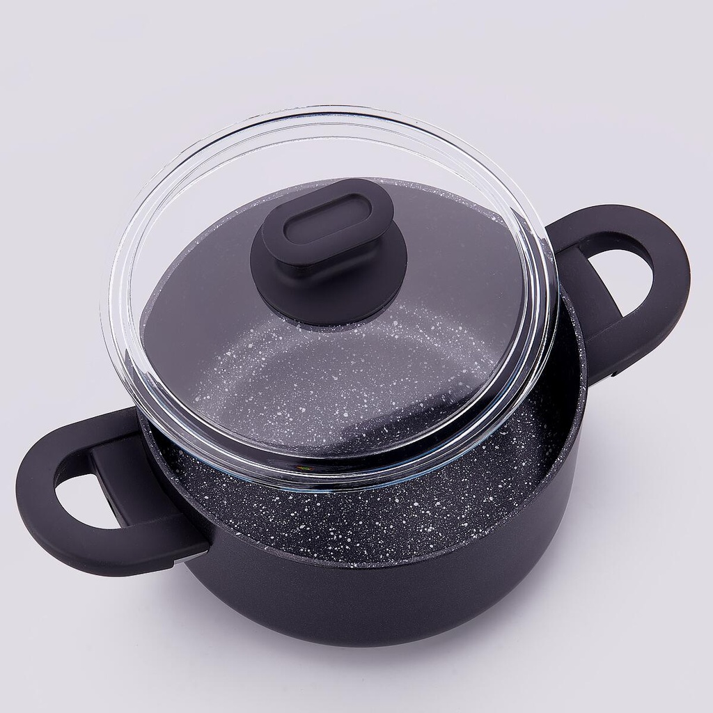 A2872 Lina Casserole 22x11 - Black