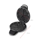 A319-05 Mia Waffle Maker - Black