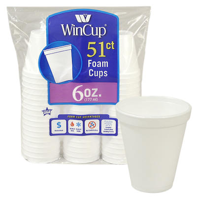 CUP STYROFOAM 6 OZ