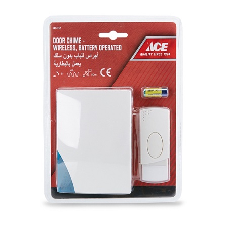BATTERY OPERATED DOOR CHIME ACE