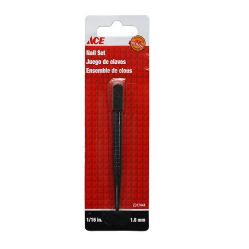 NAIL SET 2/32IN TIP CARBON STEEL ACE