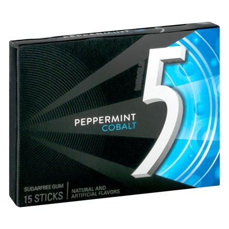 5 Peppermint Cobalt Gum