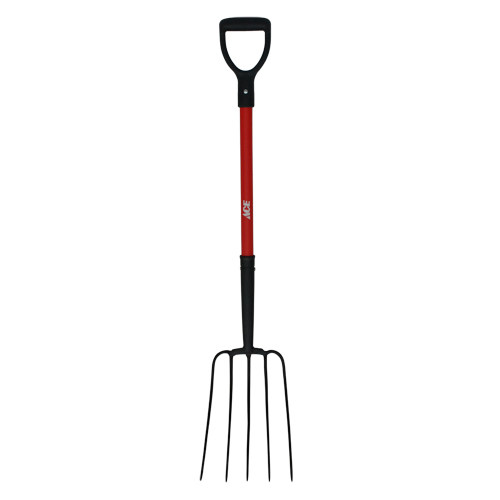 MANURE RAKE  5 TINE 91CM (35.83IN),  D HANDLE FIBREGLASS ACE