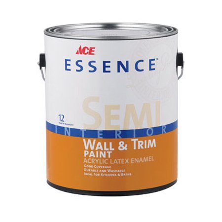 Ace Essence Semi-Gloss, Deep-Tone Base Acrylic Latex Latex Wall+Trim Paint Indoor 1 gal