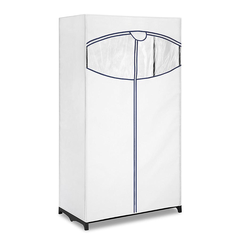 Whitmor 64 in. H x 19-1/2 in. W x 36 in. L Fabric Wardrobe Closet 1 pk