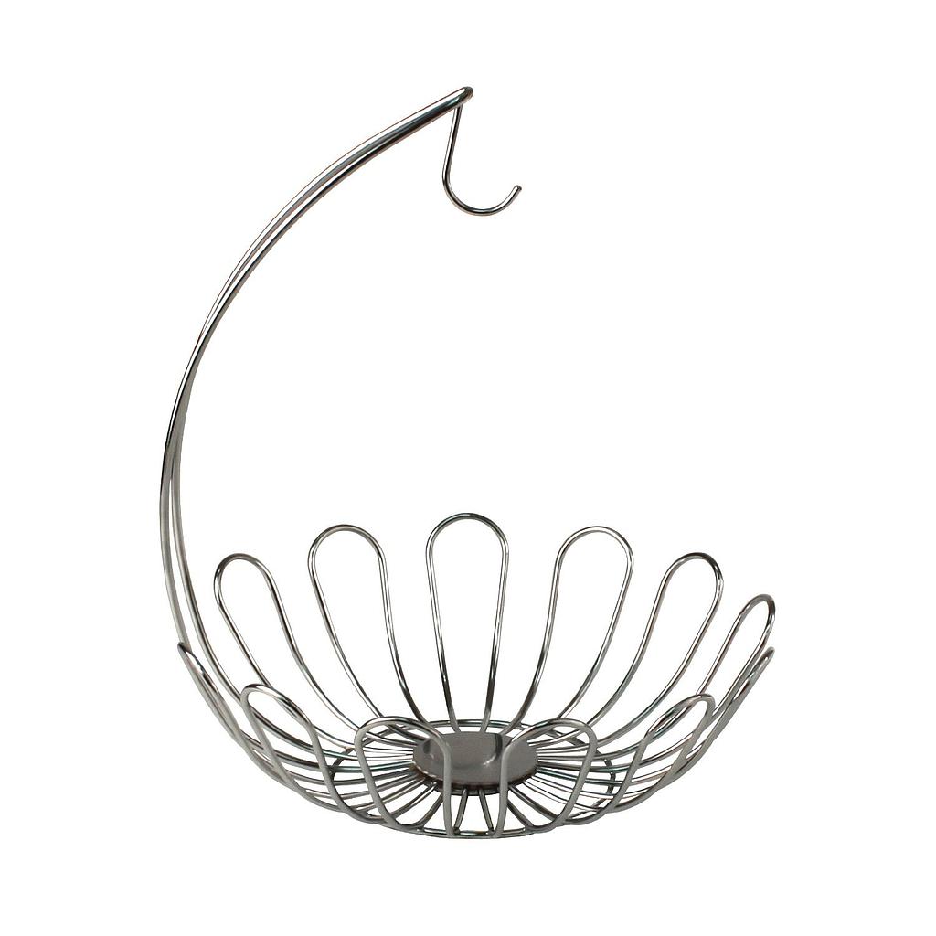 Spectrum Diversified Spacious Bowl,Steel Banana Holder