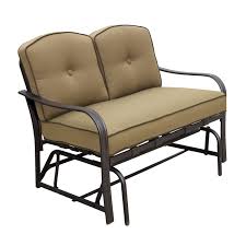 Living Accents 2 person Brown Roma Double Glider Brown