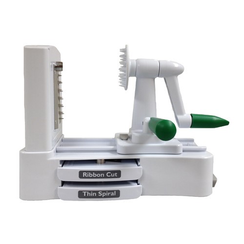 Veggetti As Seen on TV White Metal/Plastic Spiralizer