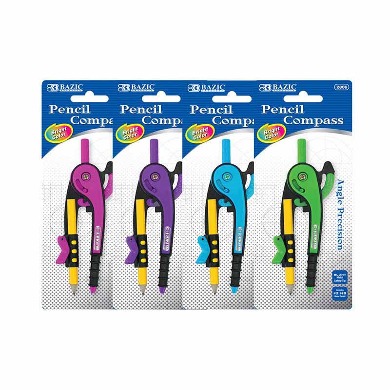 BAZIC SCALE-ARM COMPASS W/ #2 WOOD PENCIL