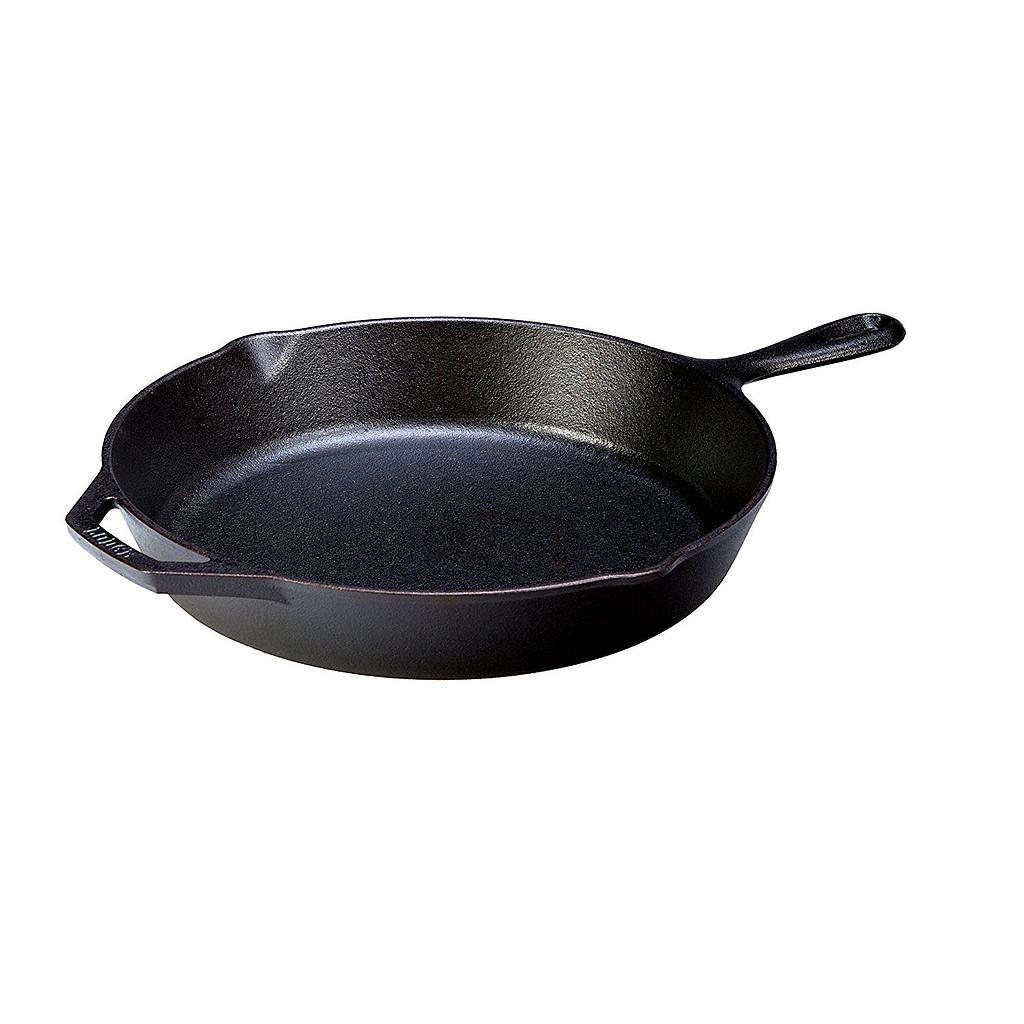 Lodge Logic Cast Iron Skillet 12.31 in. Black.