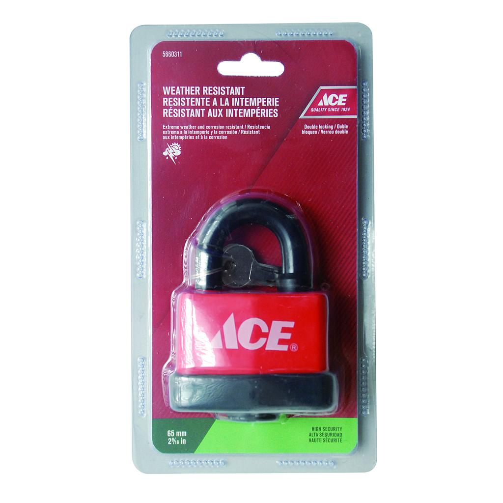 WATER RESISTANT PADLOCK 38mm ACE