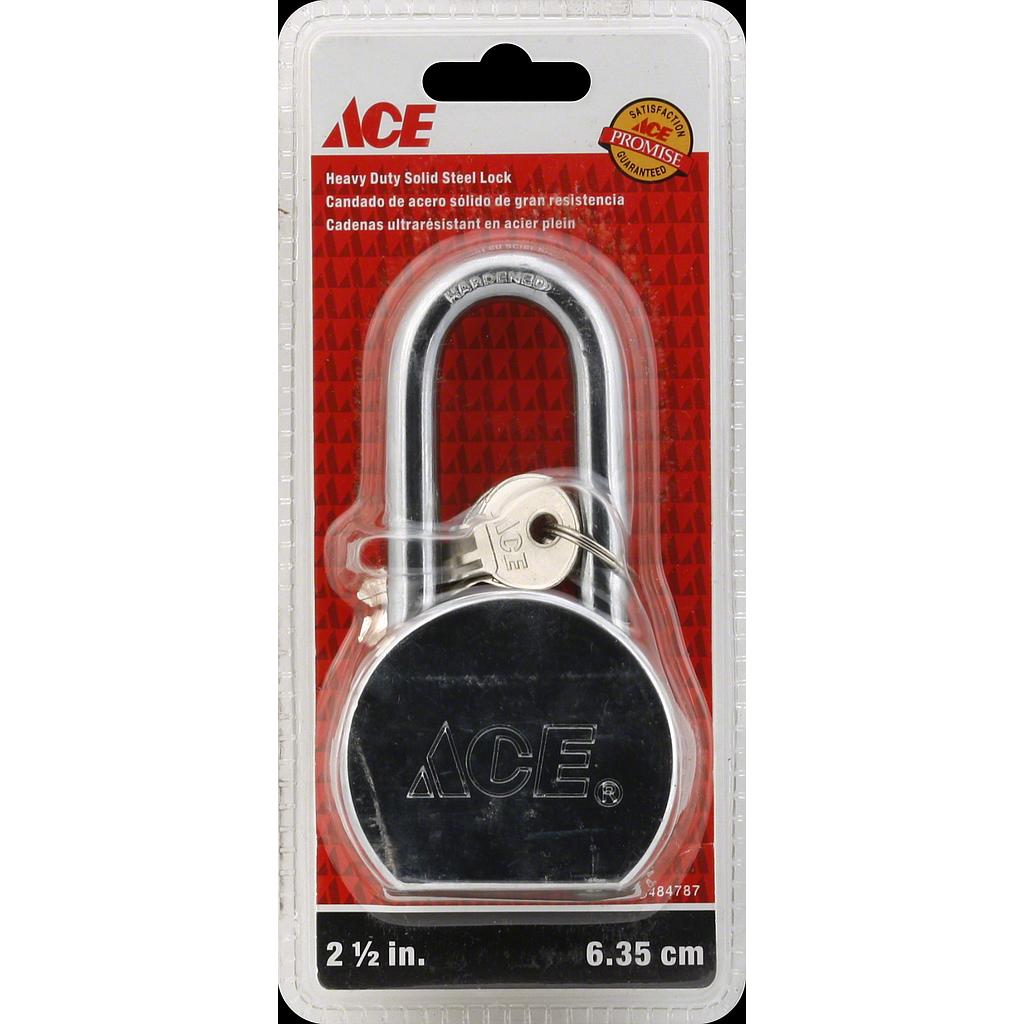ACE Heavy Duty Long Shackle Padlock 65 MM (2 9/16 IN) Stainless Steel