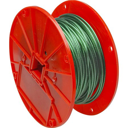 CABLE 1/16" 1X7 GRNVNYL