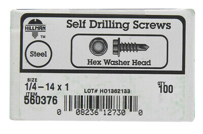 HWH DRL SCR 1/4-14X3/4  100 
