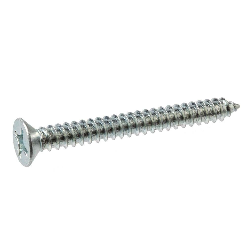 SHEET METAL SCREWS 10x3 WHITE