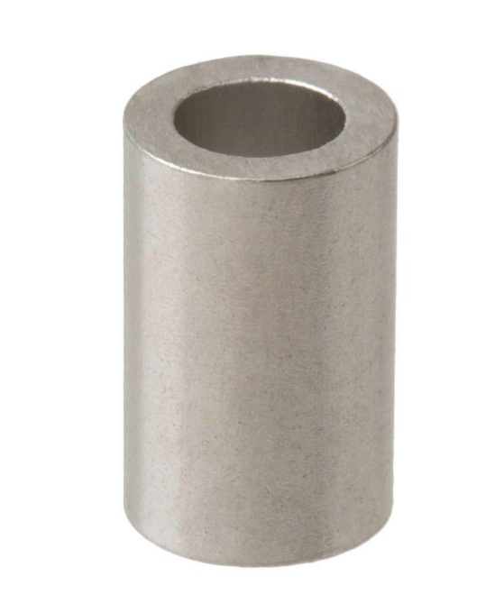 ALUM SPACERS 1/4X1/2#6