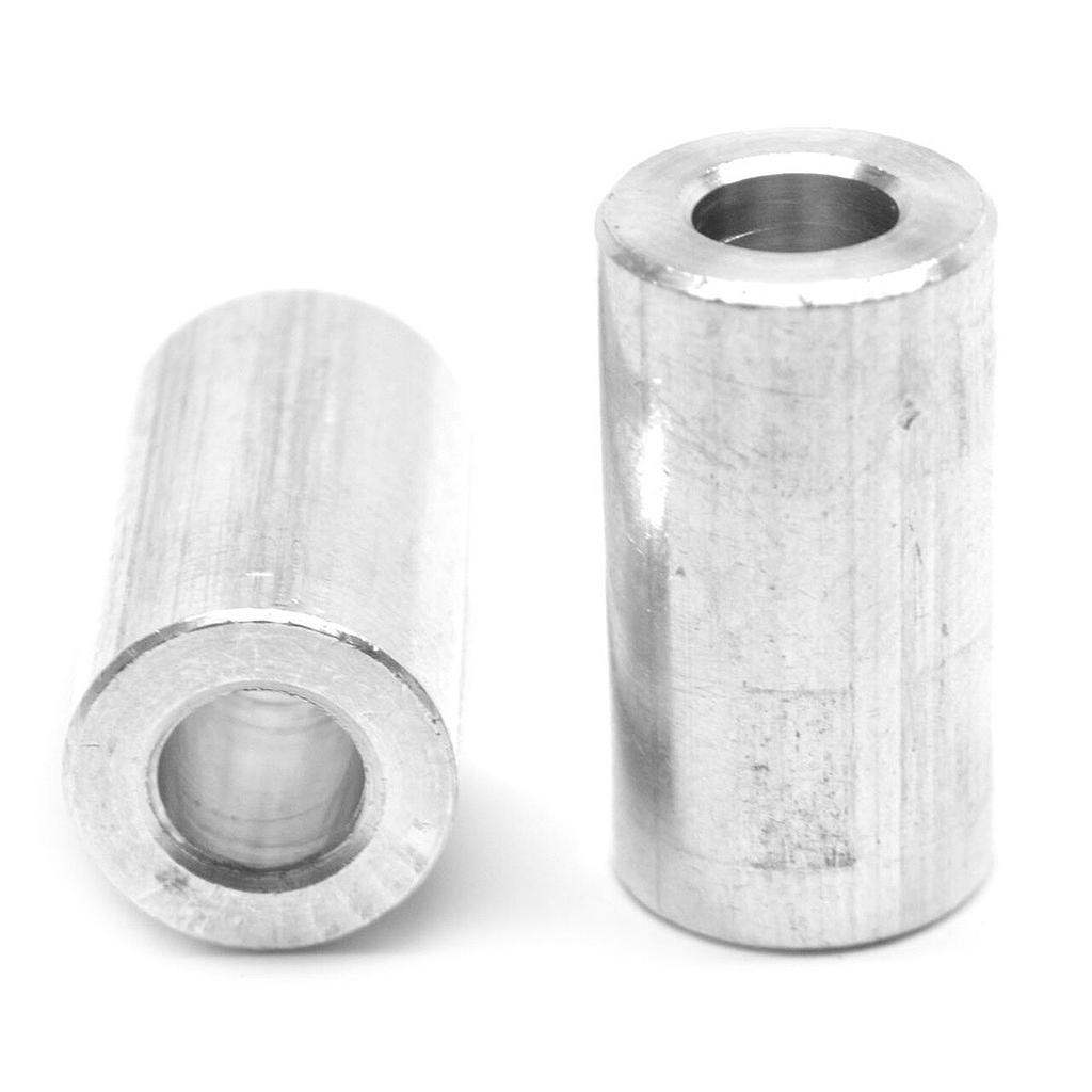 ALUM TAP SPACER 1/4X1/2X6-32
