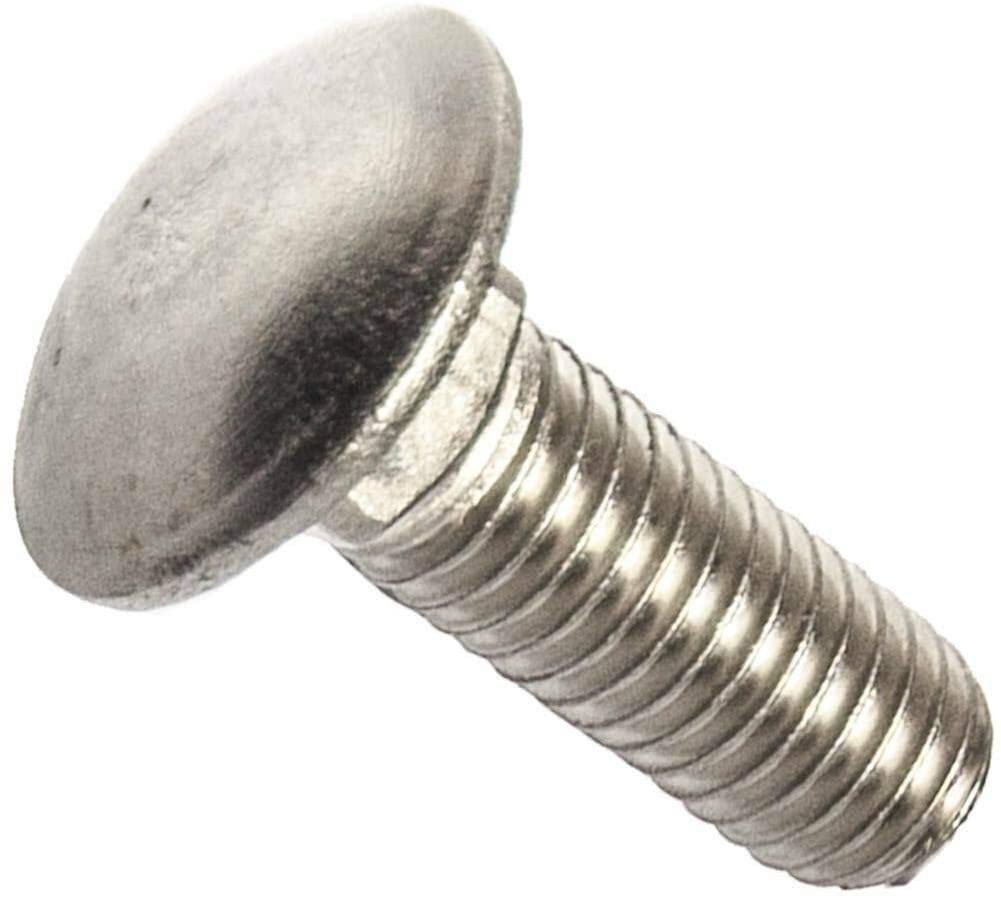 CARRIAGE SCREWS SS 3/8-16X2-1/2