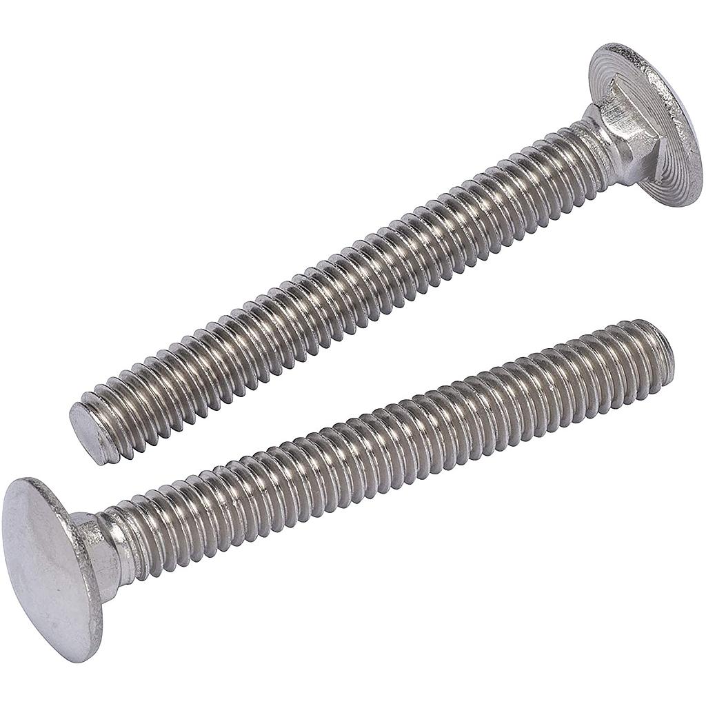 CARRIAGE SCREWS SS 5/16-18X2-1/2