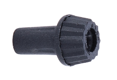 LAMP KNOBS BLACK PLASTIC 4-36F