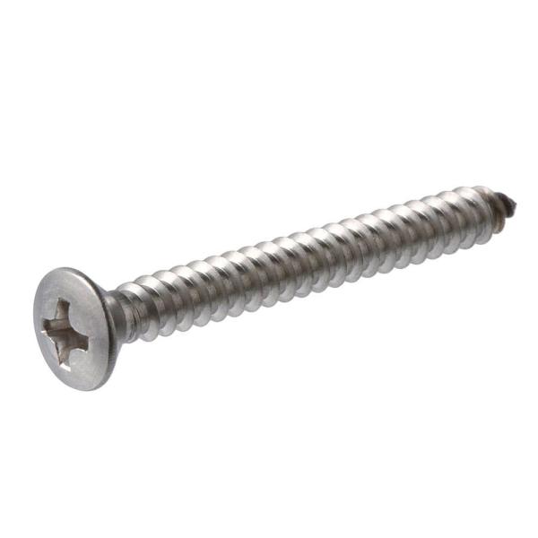 MIRROR SCREW #6*1-1/4 OVAL SMS PHIL
