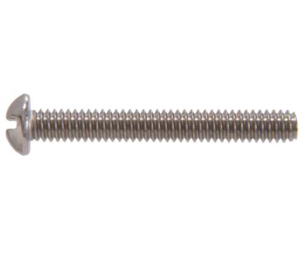 ROUND SLOTTED MS SS 8-32X1/4